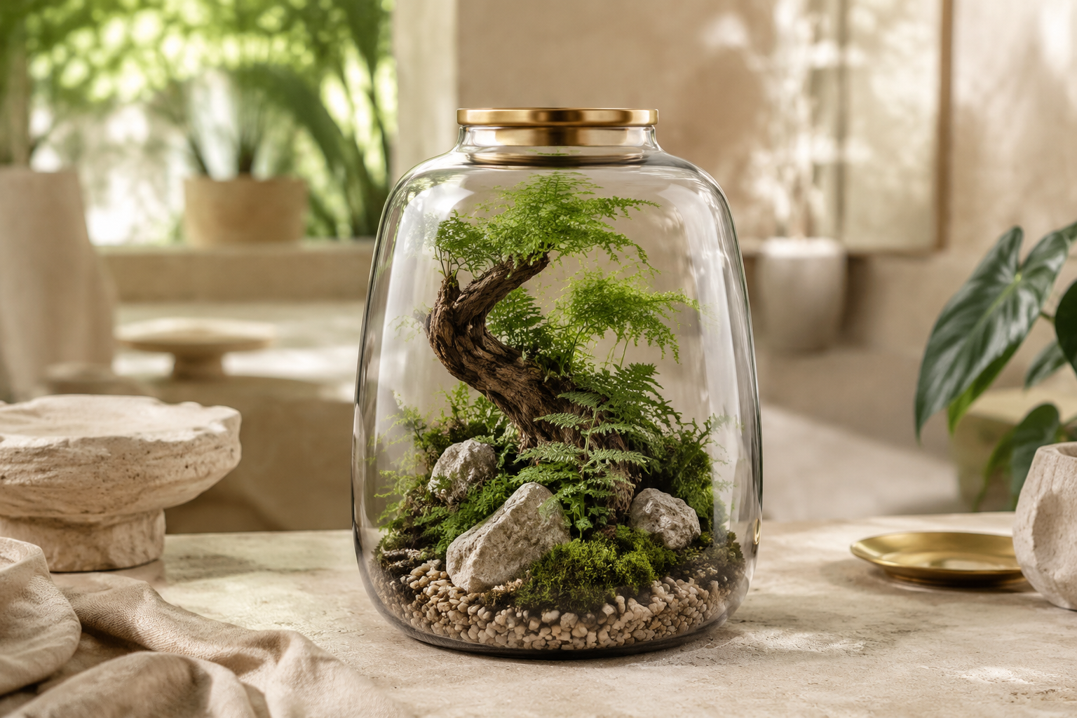 Terrariums handcrafted at Kith and Keen